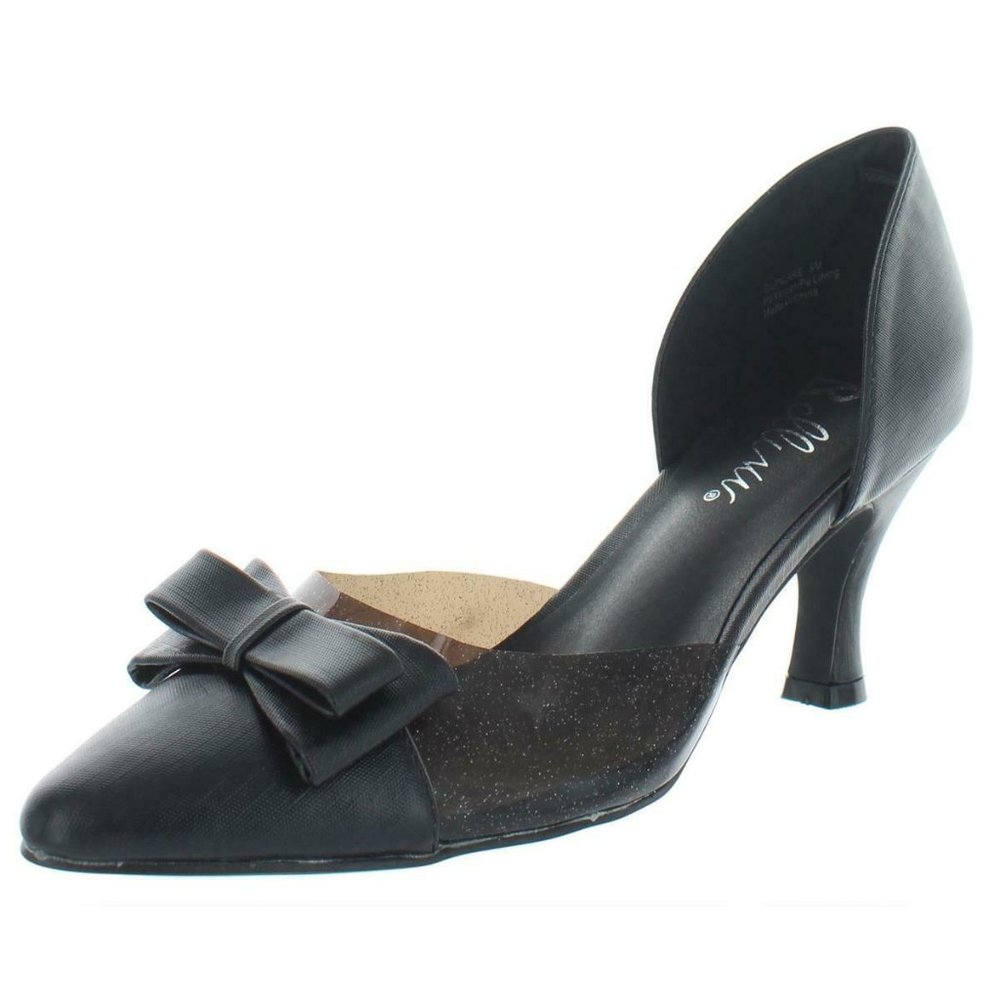 NEW Bellini Black Cupcake Pump Size 6.5